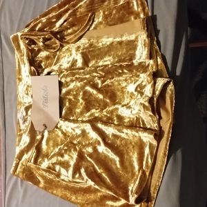 Crushed Velvet skort NWT small